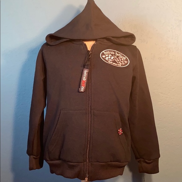 Kids zipper hoodie Hot Rod Speed shop size 4 years - Picture 2 of 4
